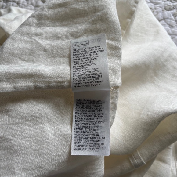 & Other Stories Linen Midi Dress - Size EU 36 - approx size 4/6 US - Picture 4 of 6